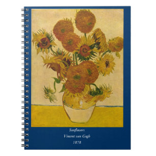 Cuaderno Los girasoles de Vincent van Gogh, 1878