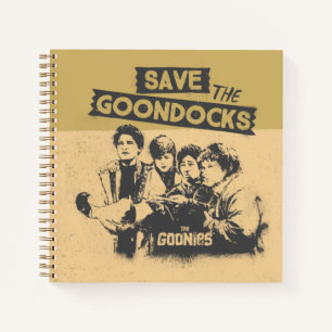 Cuaderno Los Goonies "Salven Los Docks Goon"