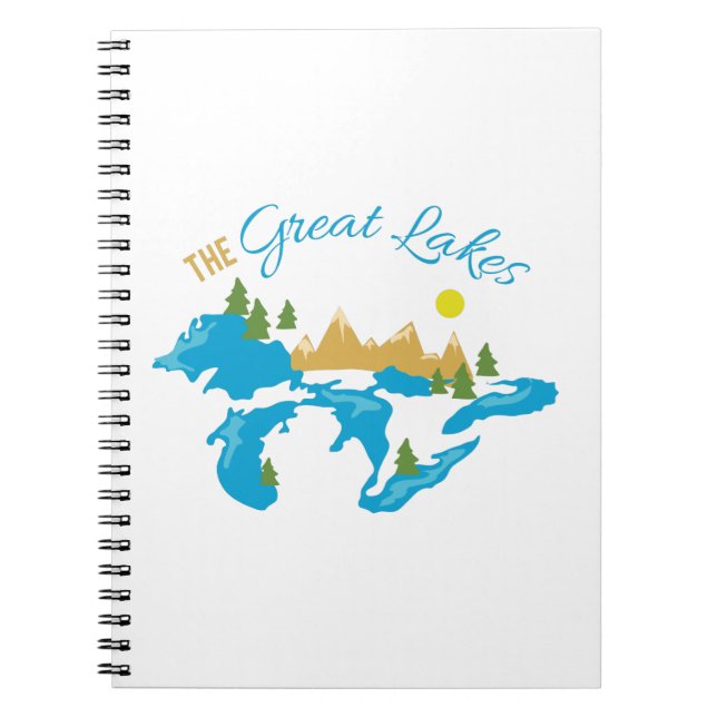 Cuaderno Los Grandes Lagos (Frente)