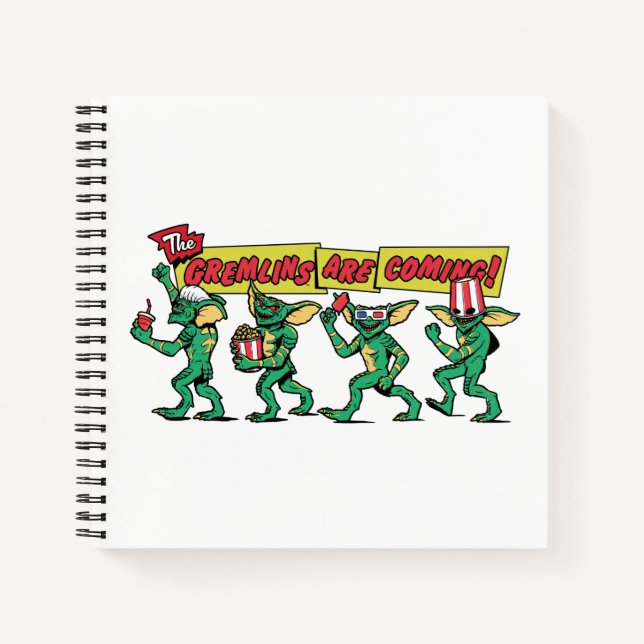 Cuaderno Los Gremlins™ Están Llegando (Anverso)