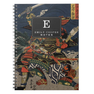Cuaderno Los guerreros samurai Tadanori y Noritsune