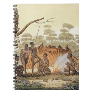 Cuaderno Los habitantes de Loro, nueva Holanda, platean 60