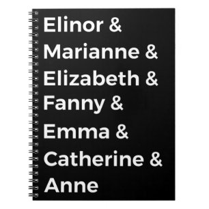 Cuaderno Los héroes de Jane Austen I