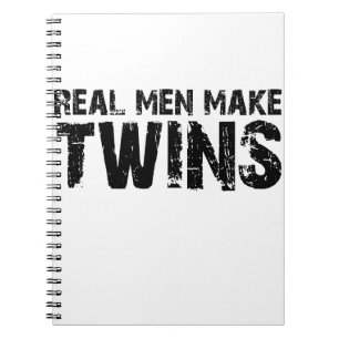 Cuaderno Los hombres de verdad hacen... Regalo del día del 