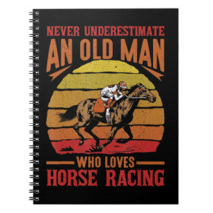 Cuaderno Los hombres nunca subestiman a los ancianos que am