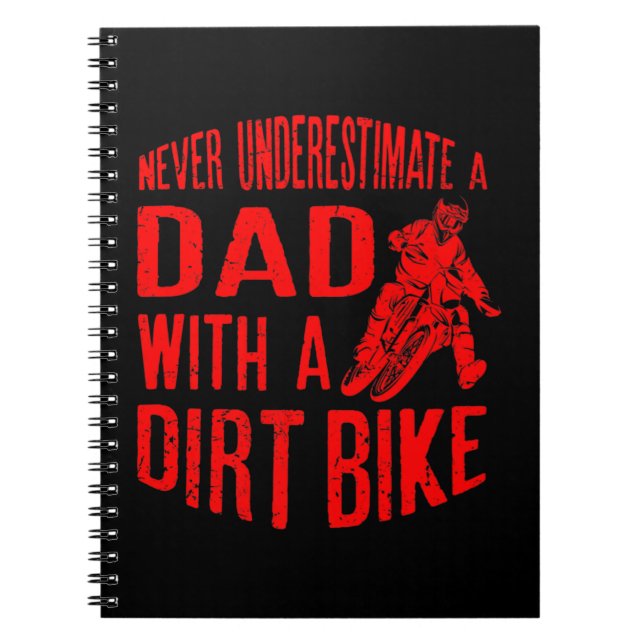 Cuaderno Los Hombres Nunca Subestiman A Un Papá Con Una Bic (Frente)