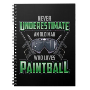 Cuaderno Los Hombres Nunca Subestiman A Un Viejo Que Ama El