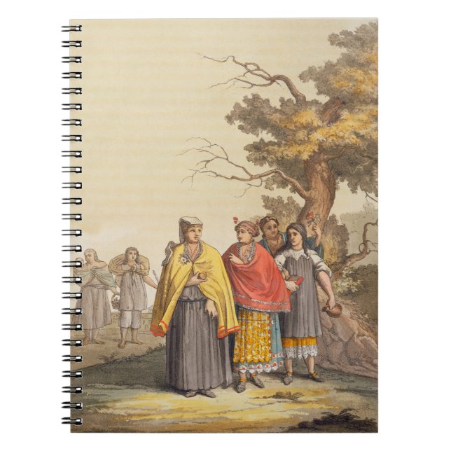 Cuaderno Los indios de Caciche en los trajes tradicionales, (Frente)
