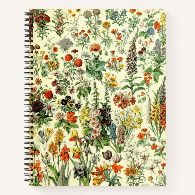 Cuaderno Los jardineros de las flores (Anverso)