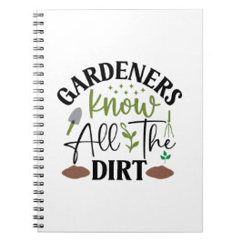 Cuaderno Los Jardines Conocen Toda La Suciedad