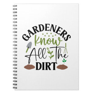 Cuaderno Los Jardines Conocen Toda La Suciedad