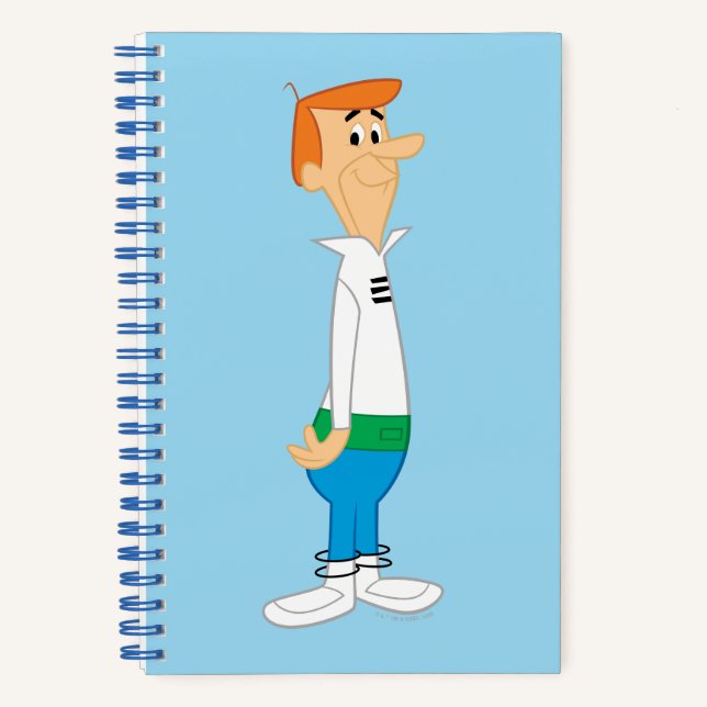 Cuaderno Los Jetsons | Conoce a George Jetson (Anverso)