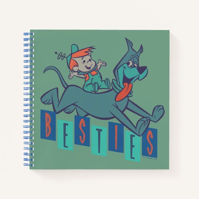 Cuaderno Los Jetsons | Elroy & Astro Besties (Anverso)