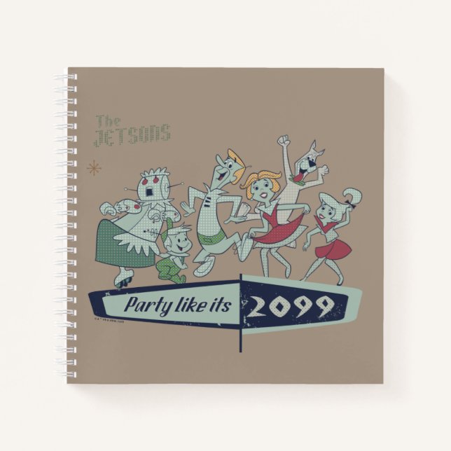 Cuaderno Los Jetsons | Fiesta como si fuera 2099 (Anverso)