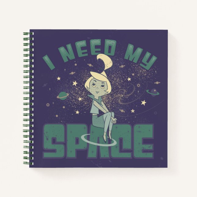 Cuaderno Los Jetsons | Necesito Mi Espacio (Anverso)