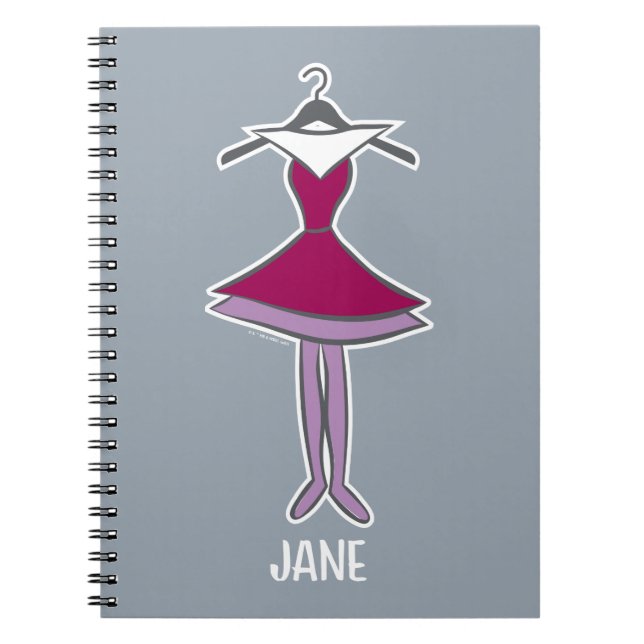 Cuaderno Los Jetsons | Vestido de Jane (Frente)