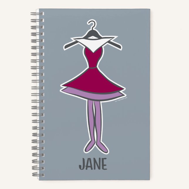 Cuaderno Los Jetsons | Vestido de Jane (Anverso)