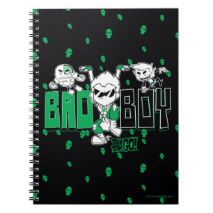 Cuaderno ¡Los Jóvenes Titanes en Acción! Robin, Cyborg y