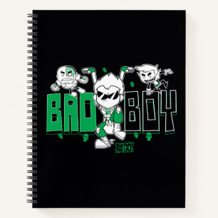 Cuaderno ¡Los Jóvenes Titanes en Acción! Robin, Cyborg y