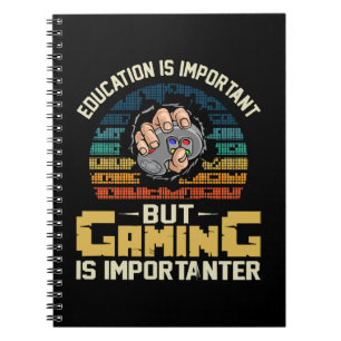 Cuaderno los juegos son más importantes