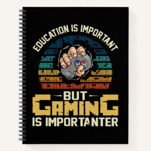 Cuaderno los juegos son más importantes
