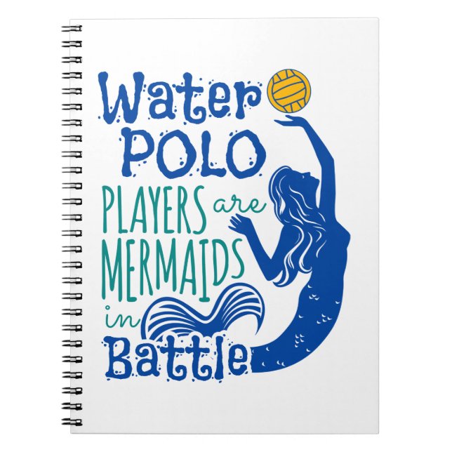 Cuaderno Los jugadores de waterpolo son sirvientas en la ba (Frente)