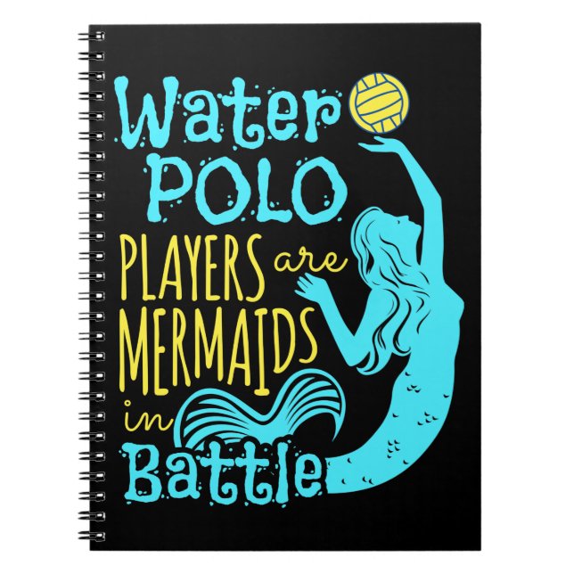 Cuaderno Los jugadores de waterpolo son sirvientas en la ba (Frente)