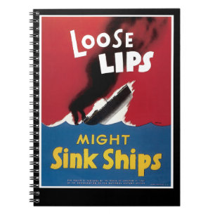 Cuaderno Los labios flojos pudieron hundir las naves