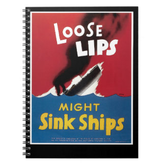 Cuaderno Los labios flojos pudieron hundir las naves