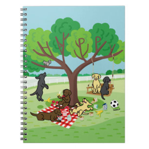 Cuaderno Los labradores y el árbol feliz