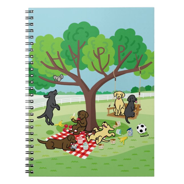 Cuaderno Los labradores y el árbol feliz (Frente)