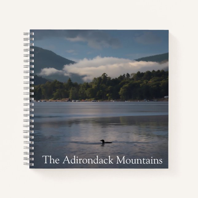 Cuaderno Los lagos de Adirondack (Anverso)