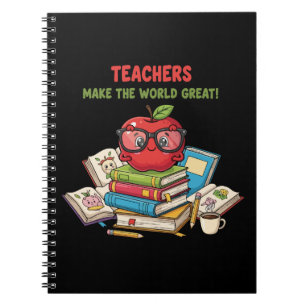 Cuaderno "Los maestros hacen que el mundo sea genial" Manza