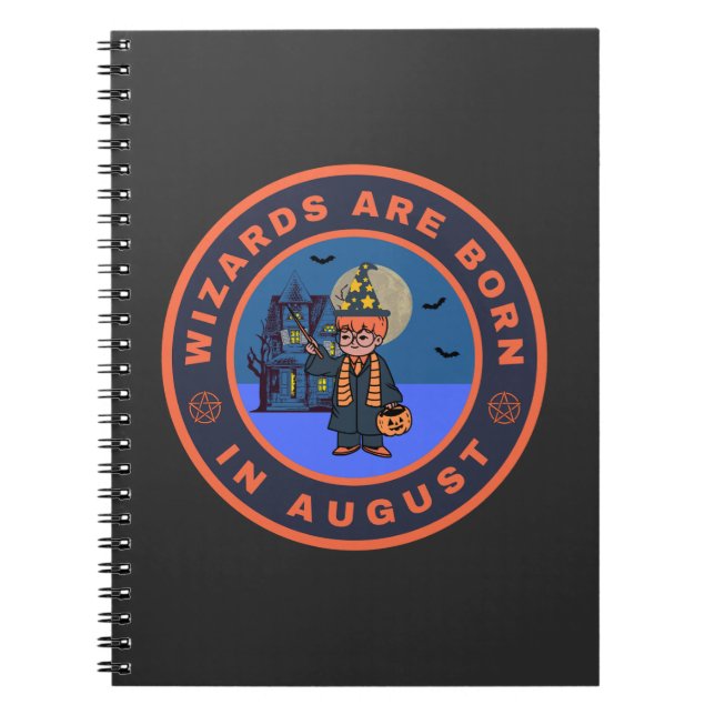 Cuaderno Los magos nacen en agosto (Frente)