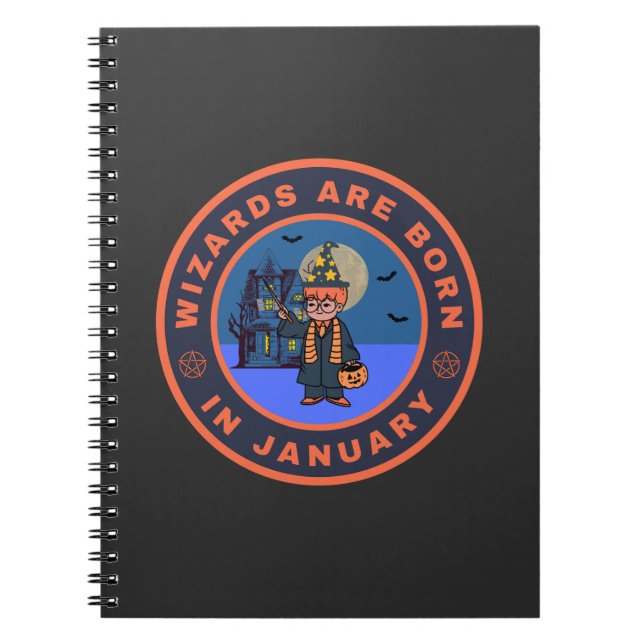Cuaderno Los magos nacen en enero (Frente)