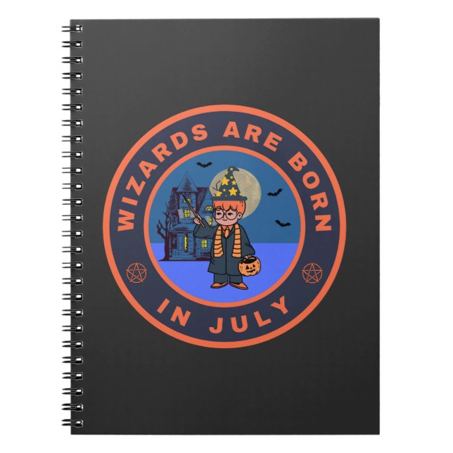 Cuaderno Los magos nacen en julio (Frente)