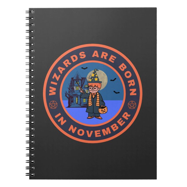 Cuaderno Los magos nacen en noviembre (Frente)