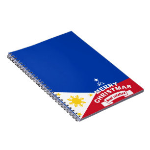 Cuaderno Los mejores deseos para una Feliz Navidad y un Fel