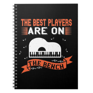 Cuaderno Los Mejores Jugadores Están En El Banco