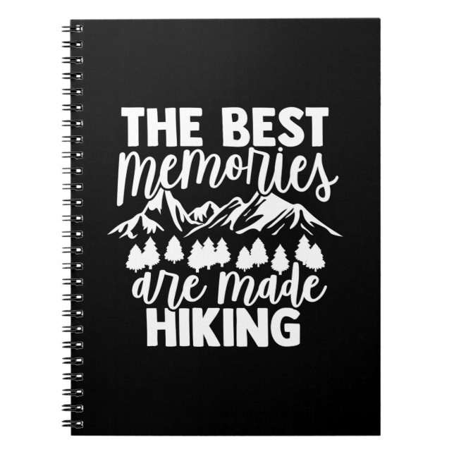 Cuaderno Los Mejores Recuerdos Se Hacen Senderismo (Frente)