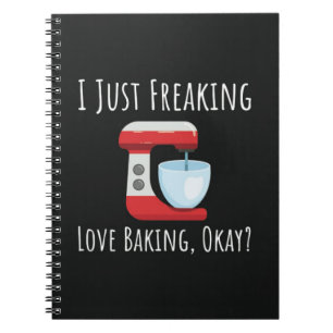 Cuaderno Los mejores regalos para panaderos horneando su cu