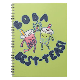 Cuaderno ¡Los mejores tés de boba!