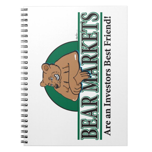 Cuaderno Los mercados de oso-son-inversores-mejores amigos (Frente)