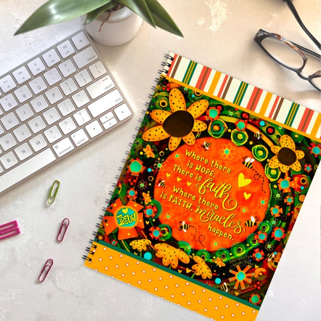 Cuaderno Los milagros de la fe citan abejorros florales Ire (Subido por el creador)