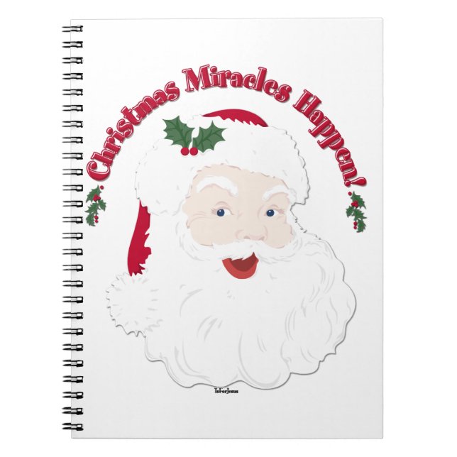 Cuaderno ¡Los milagros de los Navidades de Santa Lucía ocur (Frente)
