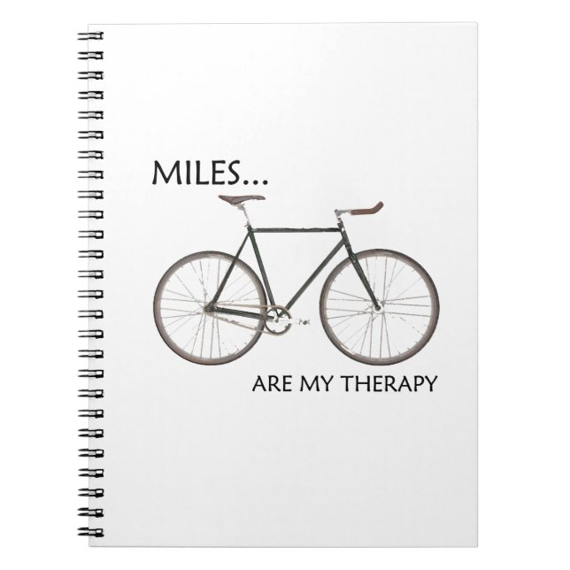 Cuaderno Los MIles son mi terapia (Frente)