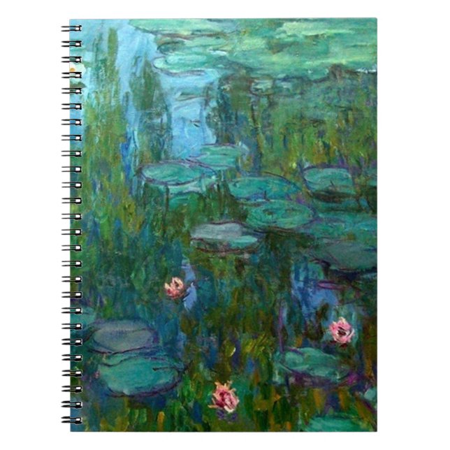 Cuaderno Los ninféas de Claude Monet (Frente)