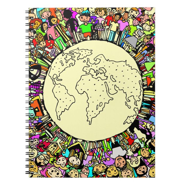 Cuaderno Los niños del mundo (Frente)