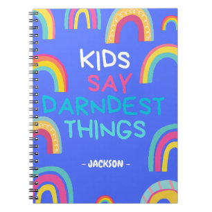 Cuaderno Los niños dicen las cosas más disparatadas