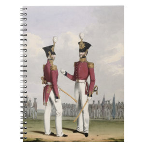 Cuaderno Los oficiales de campo de los infantes de marina